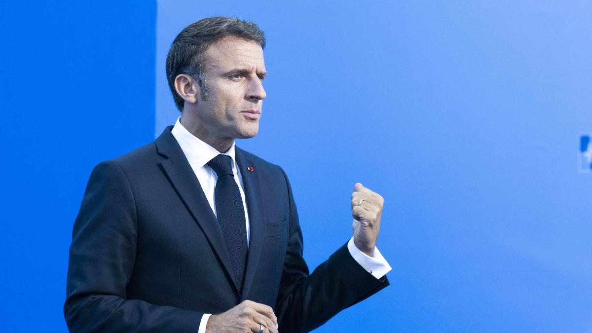 Macron: Trimiterea de trupe occidentale pe teren în #Ucraina nu este exclusă, dacă Moscova "străpunge linia frontului"