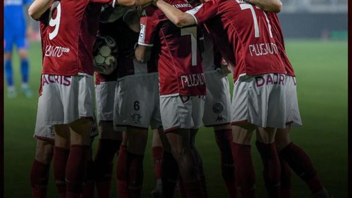 Rapid București câștigă primul meci din play off, în ultimul meci al sezonului din Liga 1
