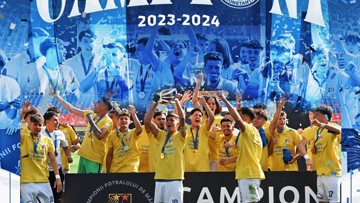 Farul Constanța câștigă Liga de Tineret și va reprezenta România în UEFA Youth League