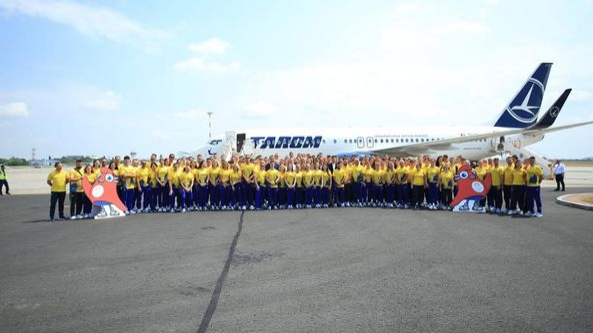echipa olimpica paris aeronava tarom nadia comaneci