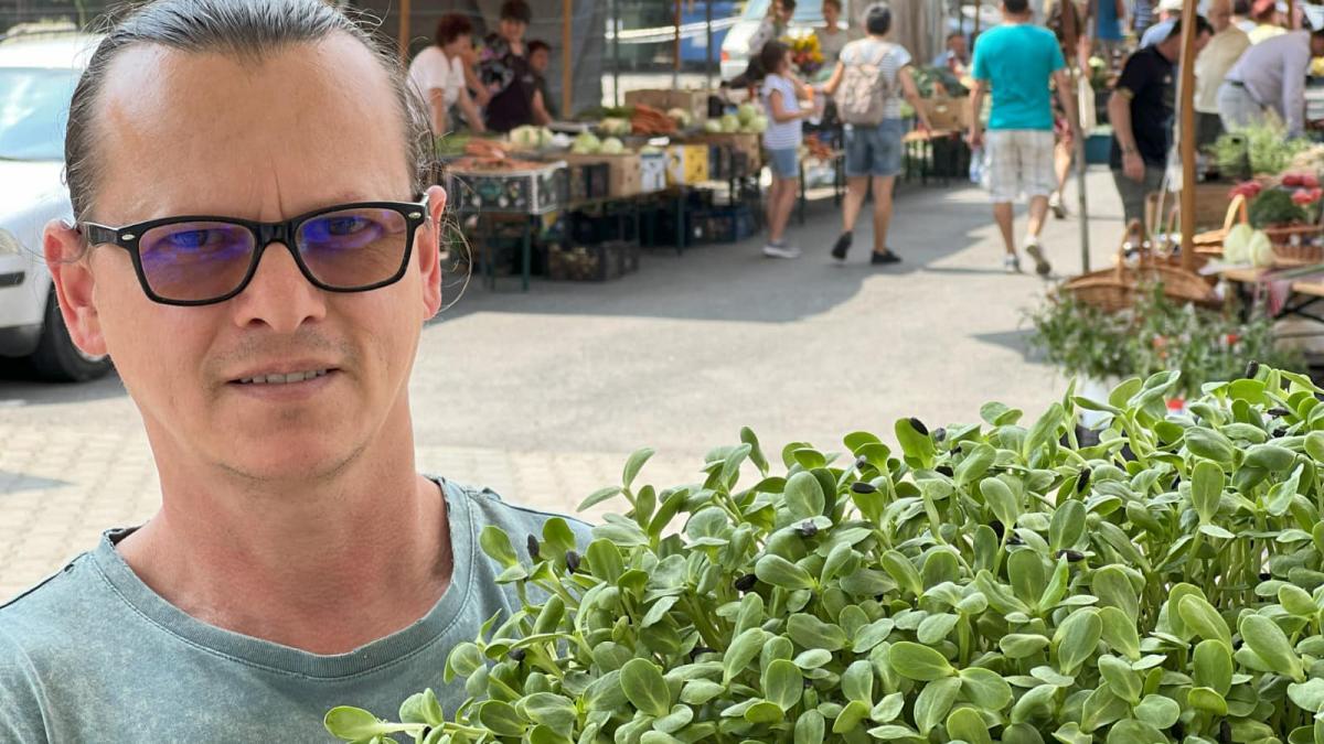 Extraordinara poveste a brăileanului supranumit "Degete Verzi" care face afaceri din microplante, „bombele” cu vitamine