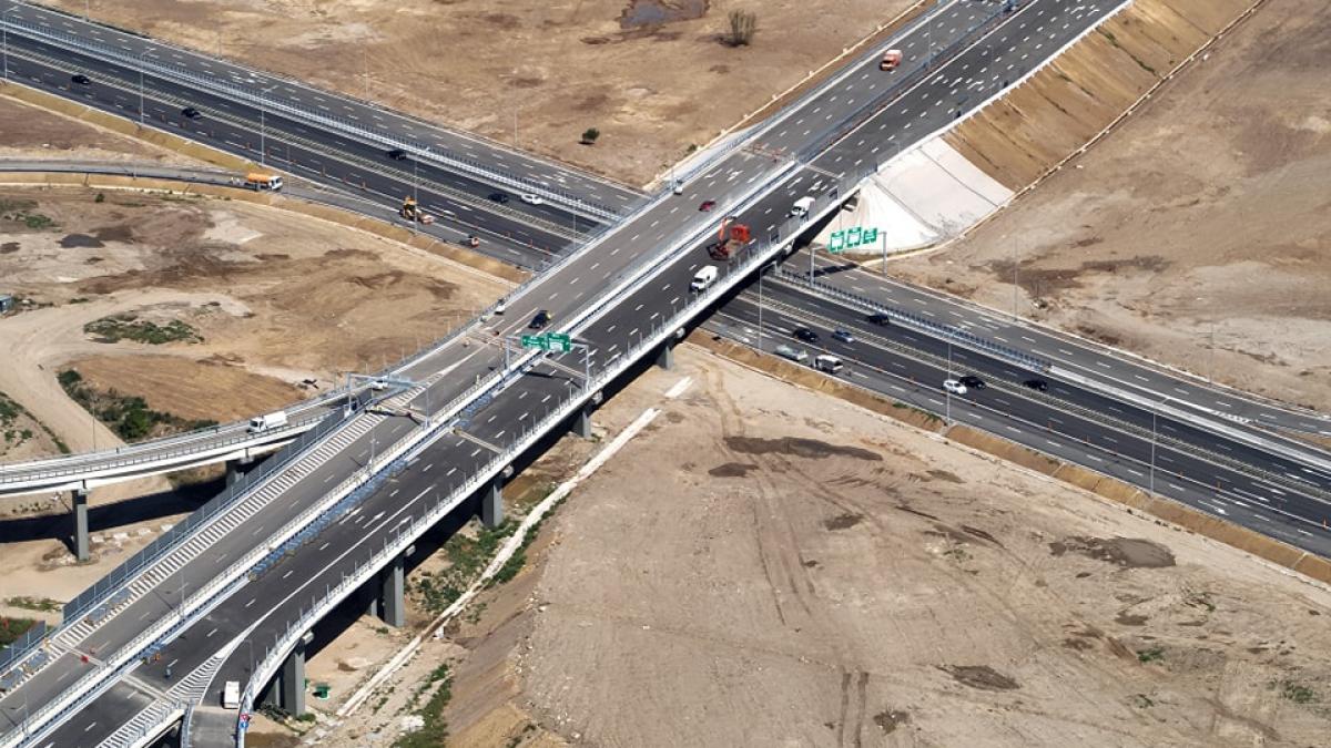 De la Pitești la Constanța, doar pe autostradă: Azi va fi inaugurat primul nod rutier dintre două autostrăzi, în sudul Bucureştiului