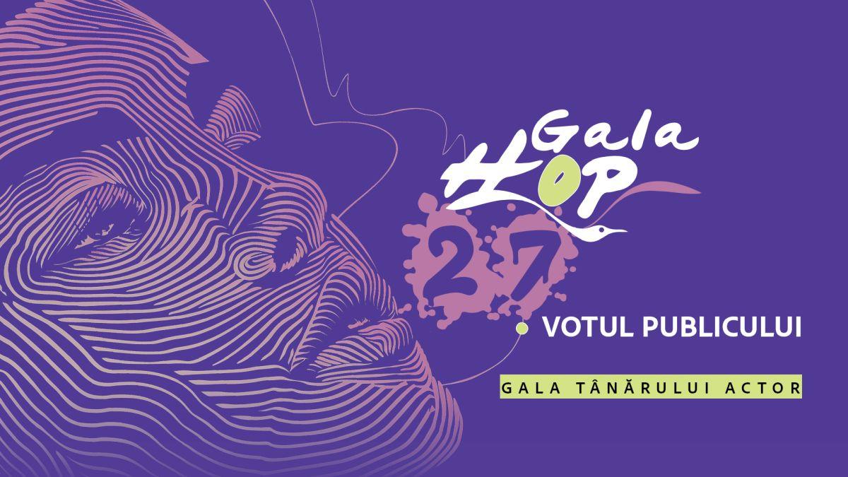 Urmăriţi concurenții la Gala Tânărului Actor şi votaţi-vă favoriții HOP 2024