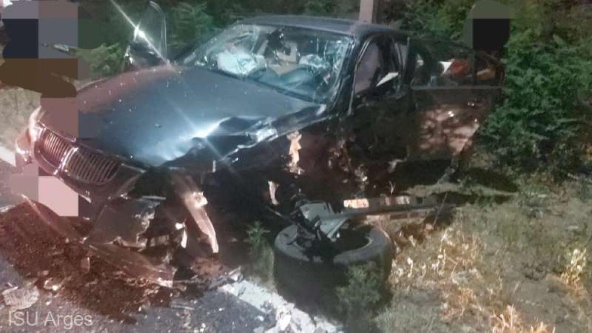 Accident cu cinci răniţi, între care trei copii, în județul Argeș