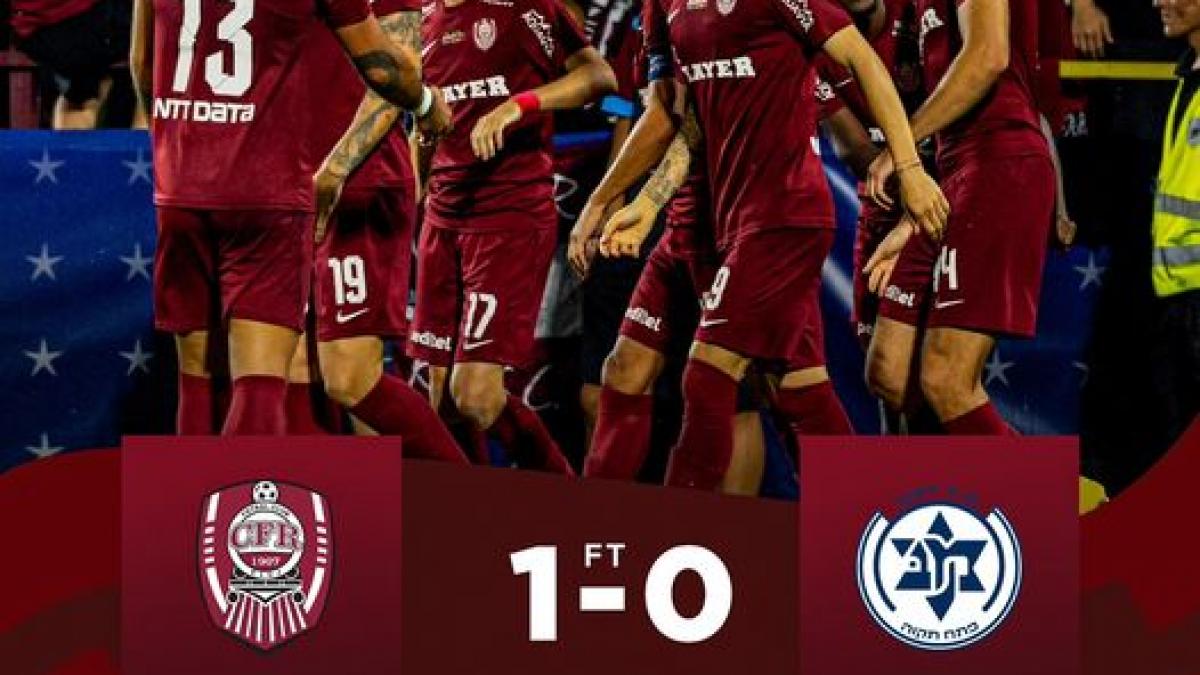 CFR Cluj învinge cu 1-0 echipa Maccabi Petah Tikva și se califică în play off-ul Conference League