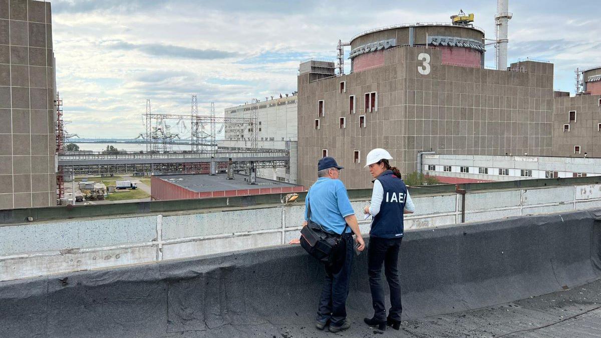 O bombă a explodat lângă centrala nucleară din Zaporojia