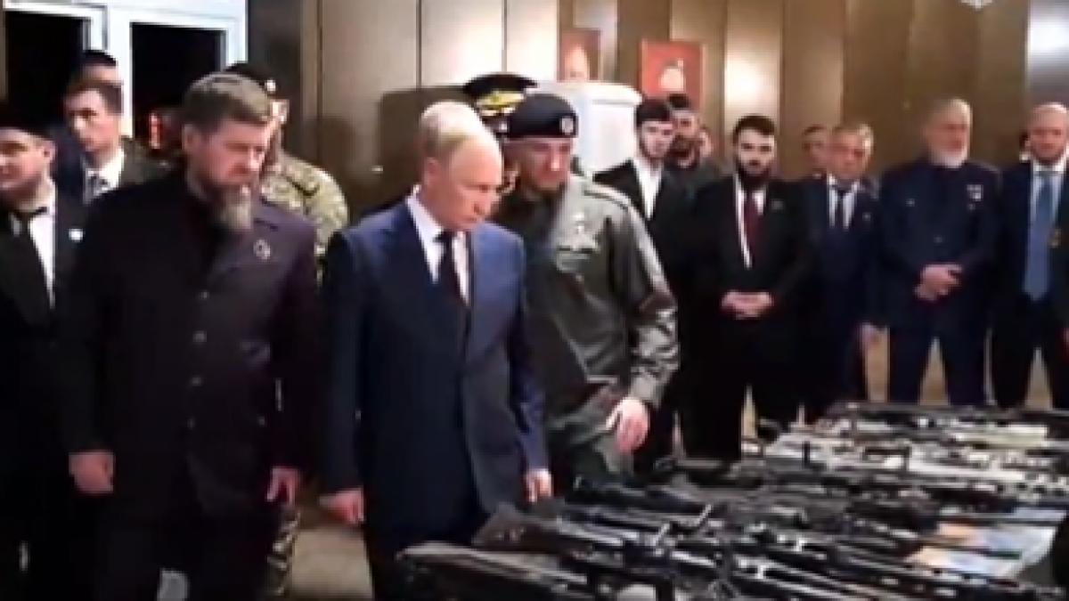 putin vizita istorica cecenia ramzan kadirov
