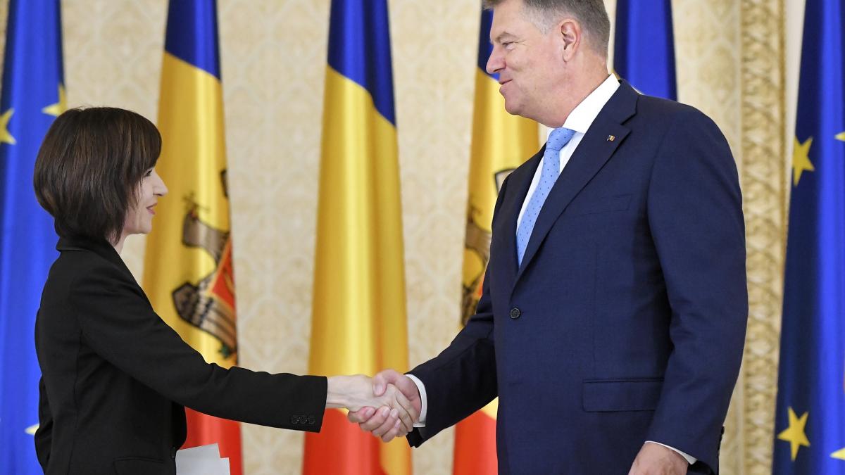 klaus iohannis chisinau maia sandu