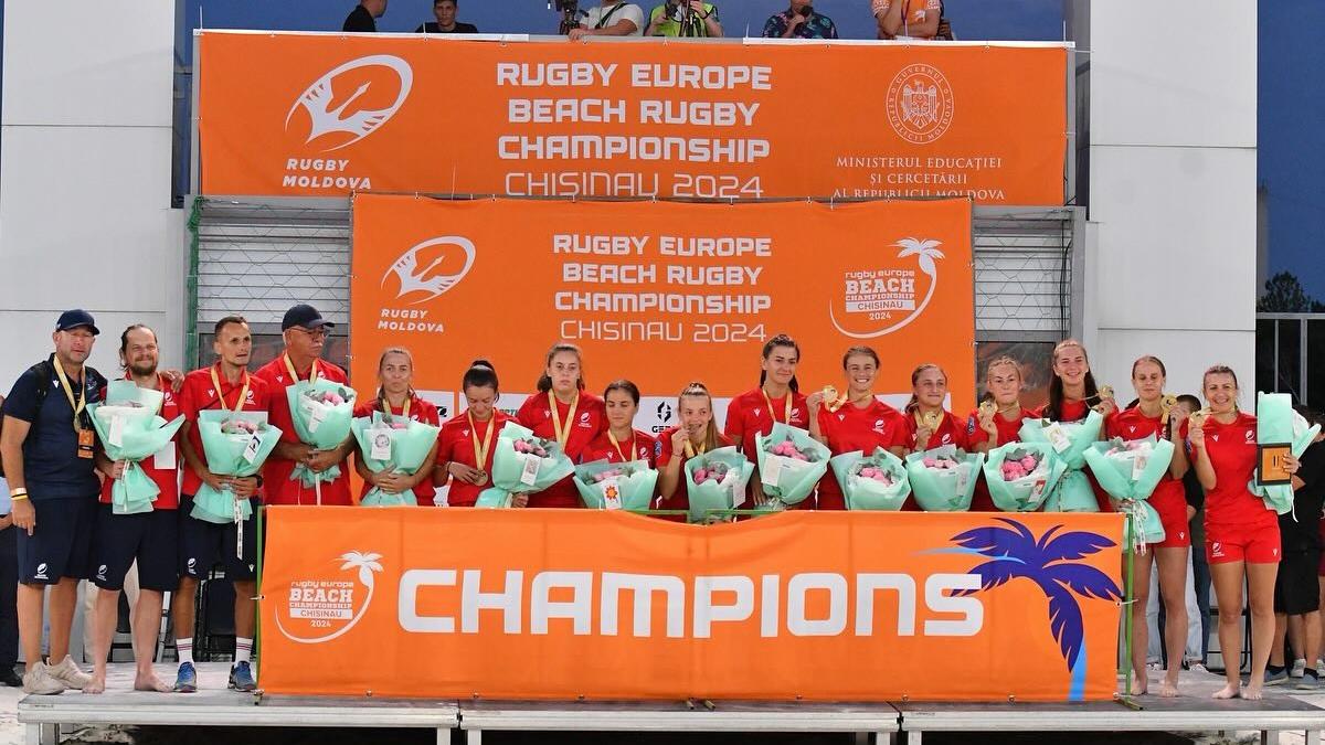 România a câștigat Campionatul European la rugby pe plajă