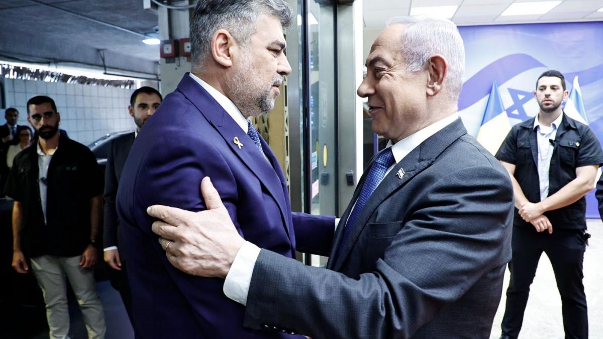 Ciolacu, întâlnire cu Netanyahu: Guvernul României sprijină dreptul Israelului la autoapărare