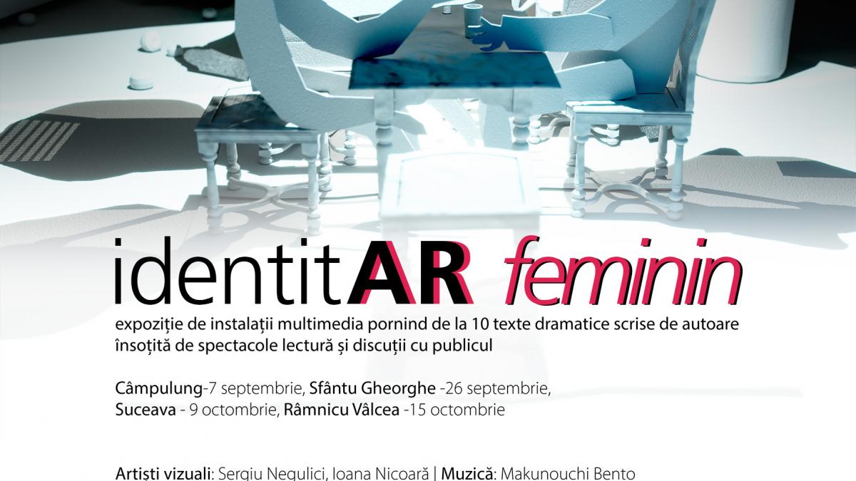 IdentitAR Feminin.  O colecție de personaje feminine se arată într-o expoziție prin realitatea augmentată