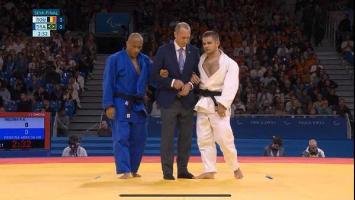 Alexandru Bologa e campion paralimpic la judo