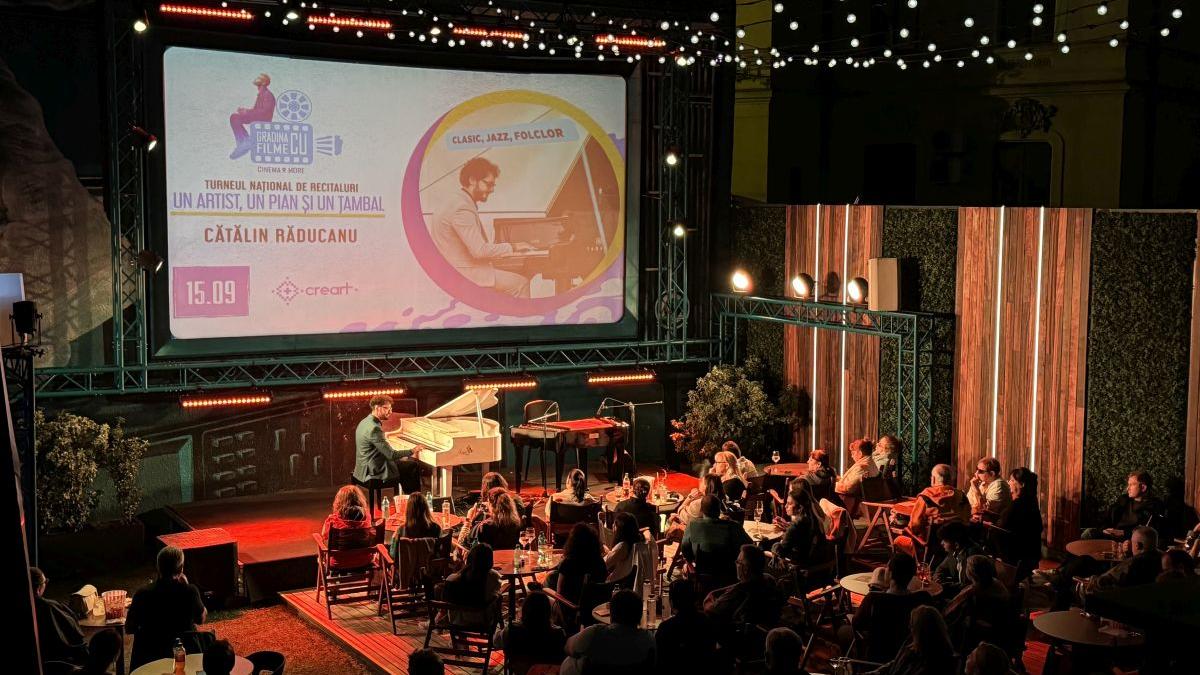 Cătălin Răducanu concertează luni, 16 septembrie, la Deva, în Turneul Național „Un artist, un pian, un țambal - clasic, jazz, folclor”