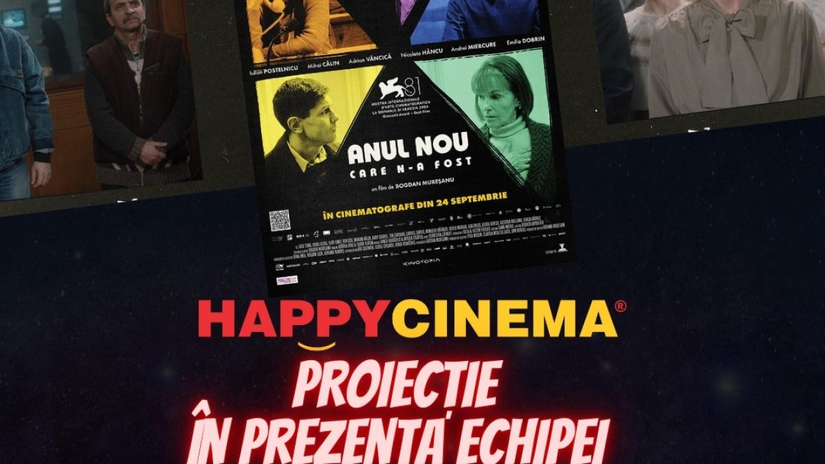 Proiecție specială a filmului premiat la Veneția, Anul Nou care n-a fost, în prezența echipei, la Happy Cinema Vitantis!