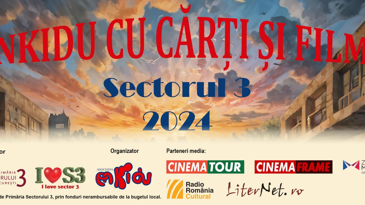 ENKIDU CU CĂRȚI ȘI FILME se întoarce și anul acesta în școlile din Sectorul 3