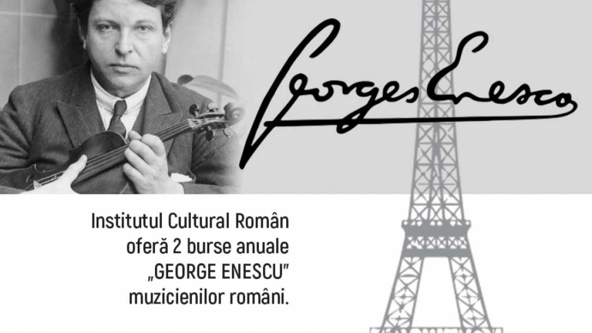 ICR acordă două Burse Enescu și două Burse Brîncuși la Cité Internationale des Arts din Paris