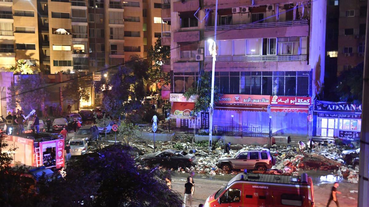 Noapte de foc în Orientul Mijlociu: Explozii puternice la Beirut și incendii în nordul Israelului