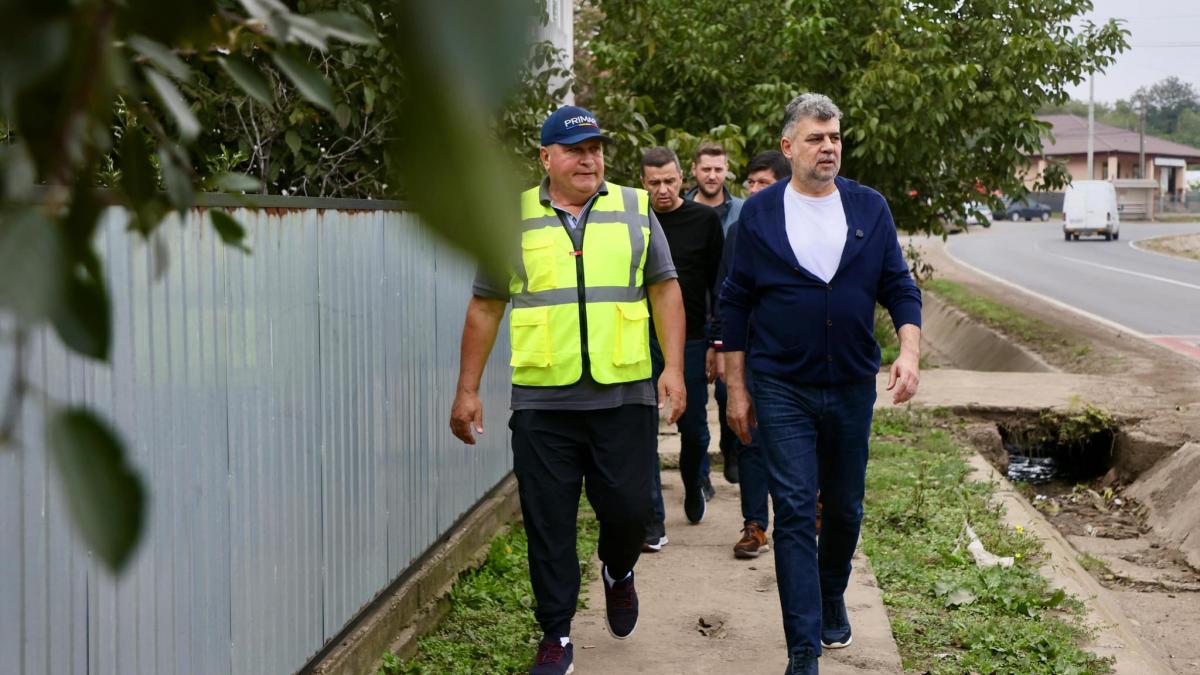 Marcel Ciolacu s-a deplasat în zonele inundate din Galați: "Speranța a renăscut"
