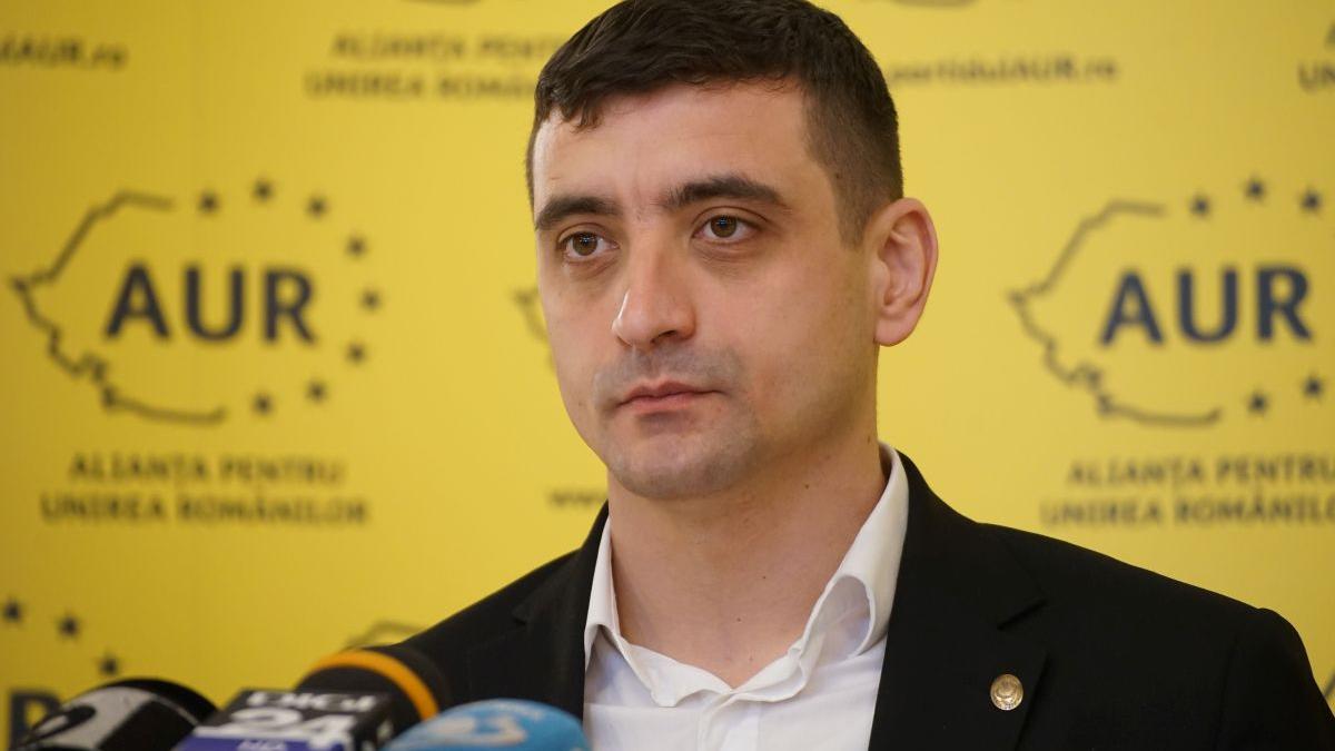 Simion și Becali deschid lista AUR la Camera Deputaților în București
