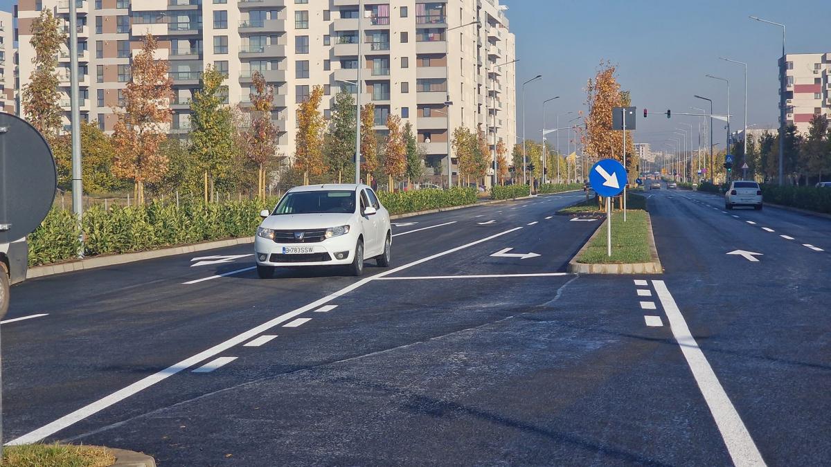 S-a deschis un bulevard nou în Sectorul 6. Primarul Ciucu: Valea Largă va degreva cartierul Drumul Taberei și Valea Oltului
