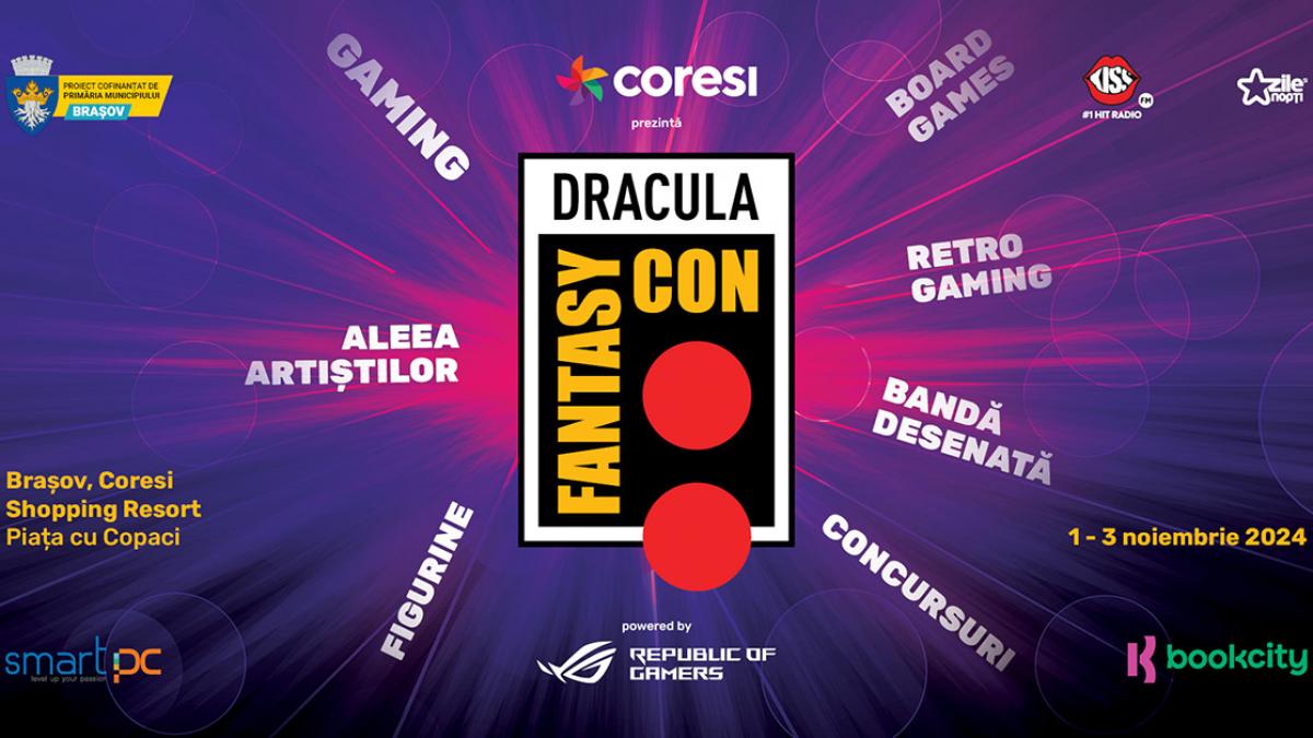 Dracula Fantasy Con, cineconcerte și proiecții în avanpremieră națională la festivalul internațional de film fantastic de la Brașov, Dracula Film Festival 