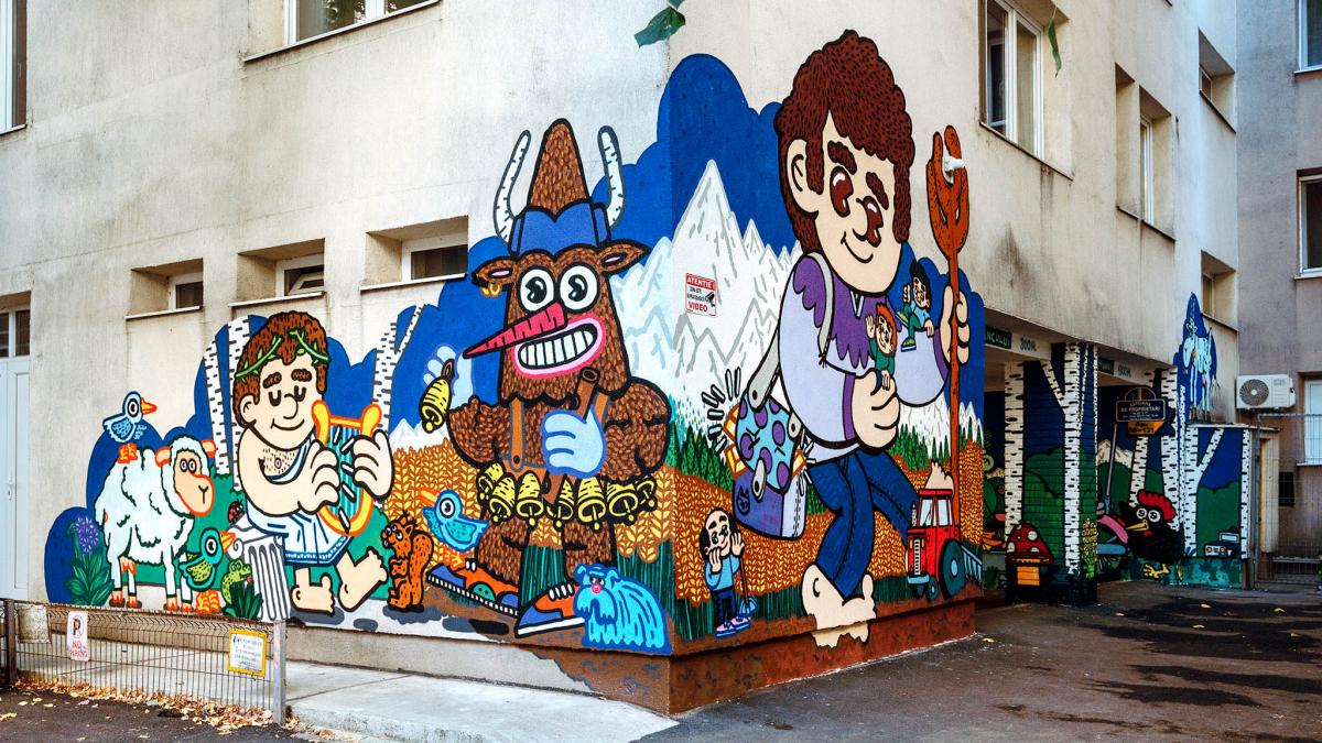 Fotografii și video cu Aleksi în București în timpul proiectului BSBSA