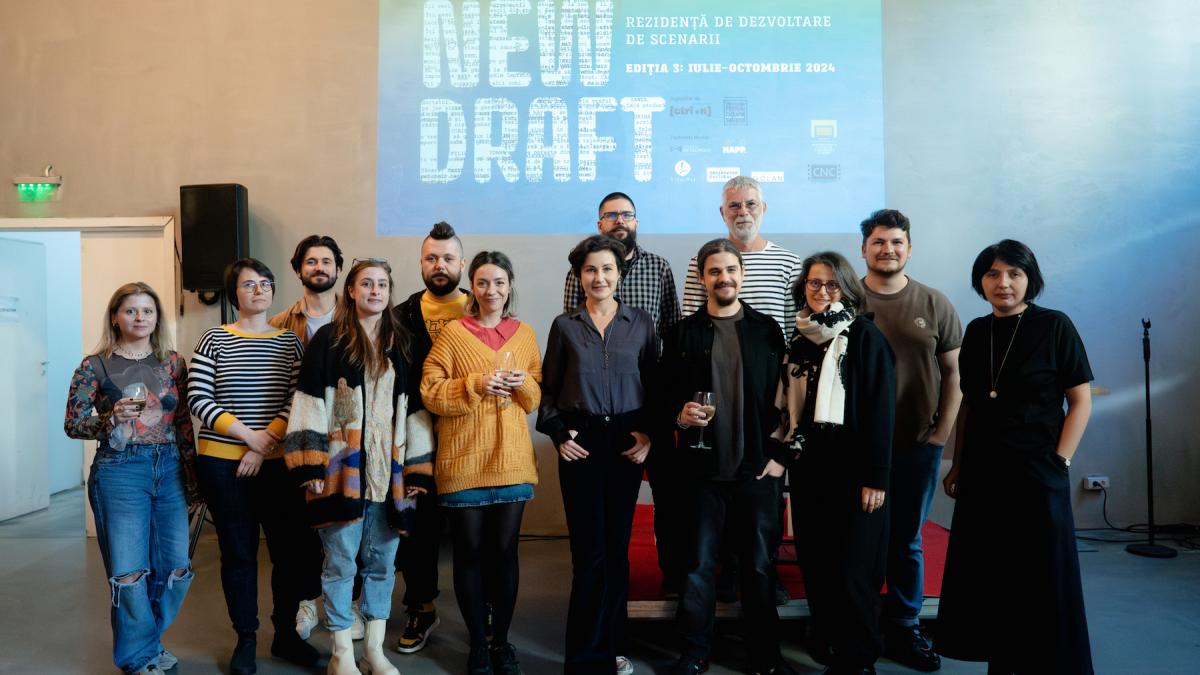 Ediția a treia a rezidenței New Draft a ajuns la final