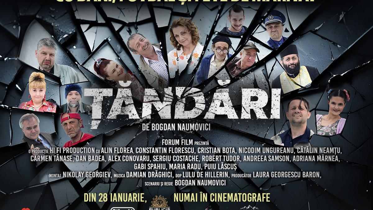 „Țăndări” - primul lungmetraj regizat de Bogdan Naumovici - invită publicul românesc la cinema în 2025!