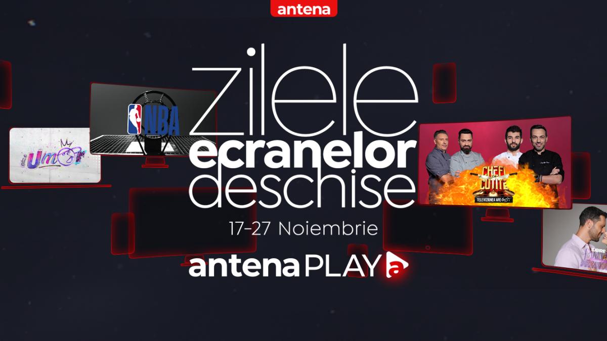 De 11 ani, România dă PLAY! AntenaPLAY invită toți românii la Zilele Ecranelor Deschise 2024