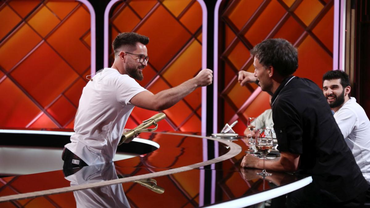 Chef Ștefan Popescu a câștigat amuleta și a dat cuțitul de aur în ediția de ieri seară Chefi la cuțite