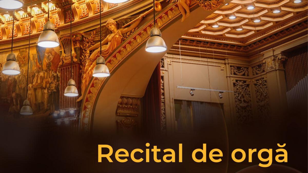 Muzică barocă și romantică interpretată la Marea Orgă a Ateneului de Nicolae Moldoveanu