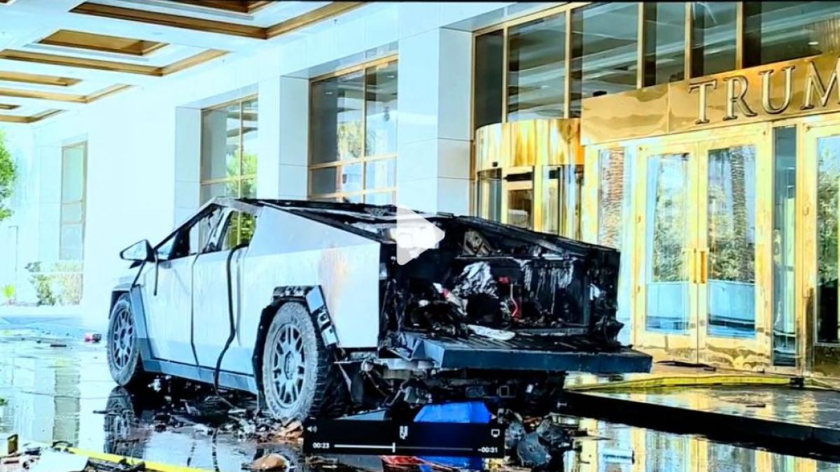 Explozie la Trump Hotel Las Vegas: Un Tesla Cybertruck detonat intenționat, un mort și șapte răniți