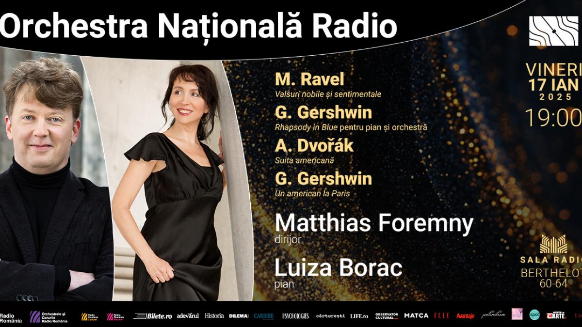 Seară americana la Sala Radio