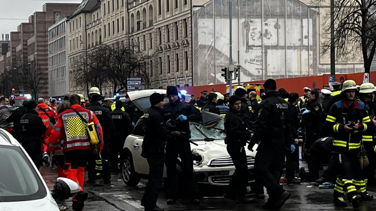 incident grav la munchen o masina a intrat in multime 20 raniti
