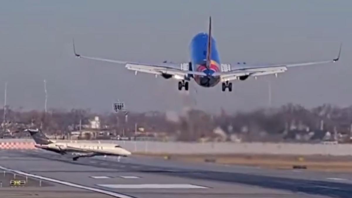 avion aproape ciocnire aeroport chicago tragedie evitata