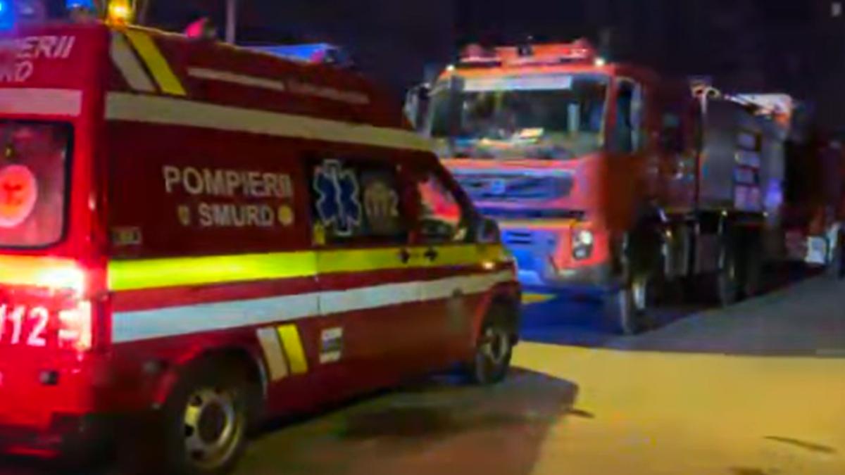 incendiu parcare subterana din stefanestii de jos a fost transmis mesaj ro alert
