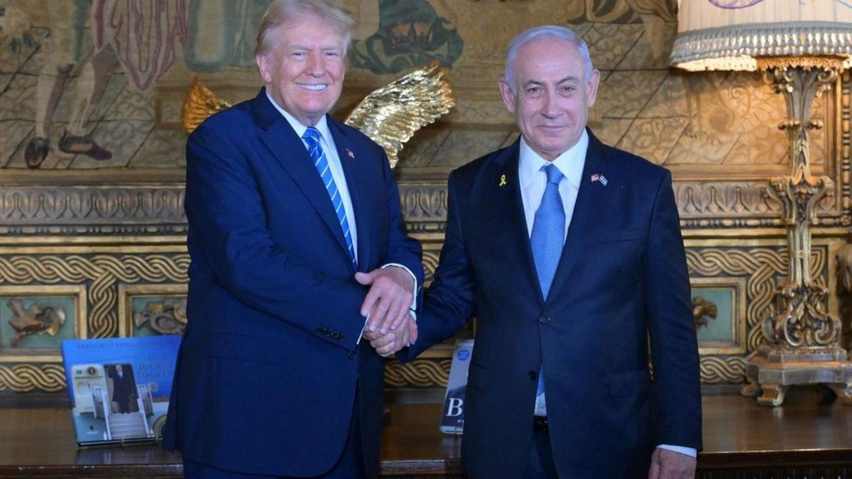 Benjamin Netanyahu a ajuns la Casa Alba și a fost întâmpinat de Donald Trump