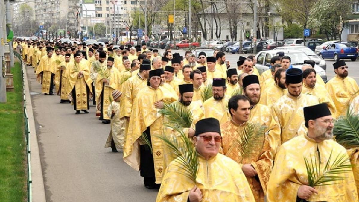 Pelerinajul de Florii are loc sâmbătă la București