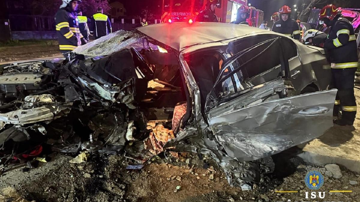Accident cumplit în Dâmbovița