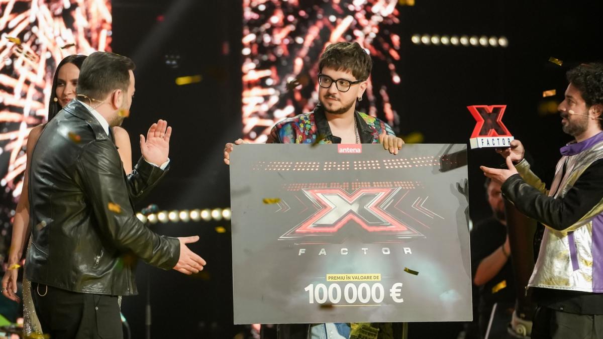 George Radu este câștigătorul X Factor 2025 şi al marelui premiu în valoare de 100.000 de Euro