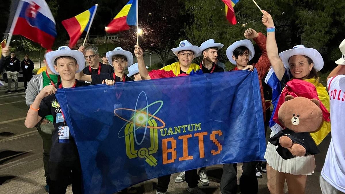 O echipă de robotică, formată din elevi români, locul 1 la concursul First Lego League 2025