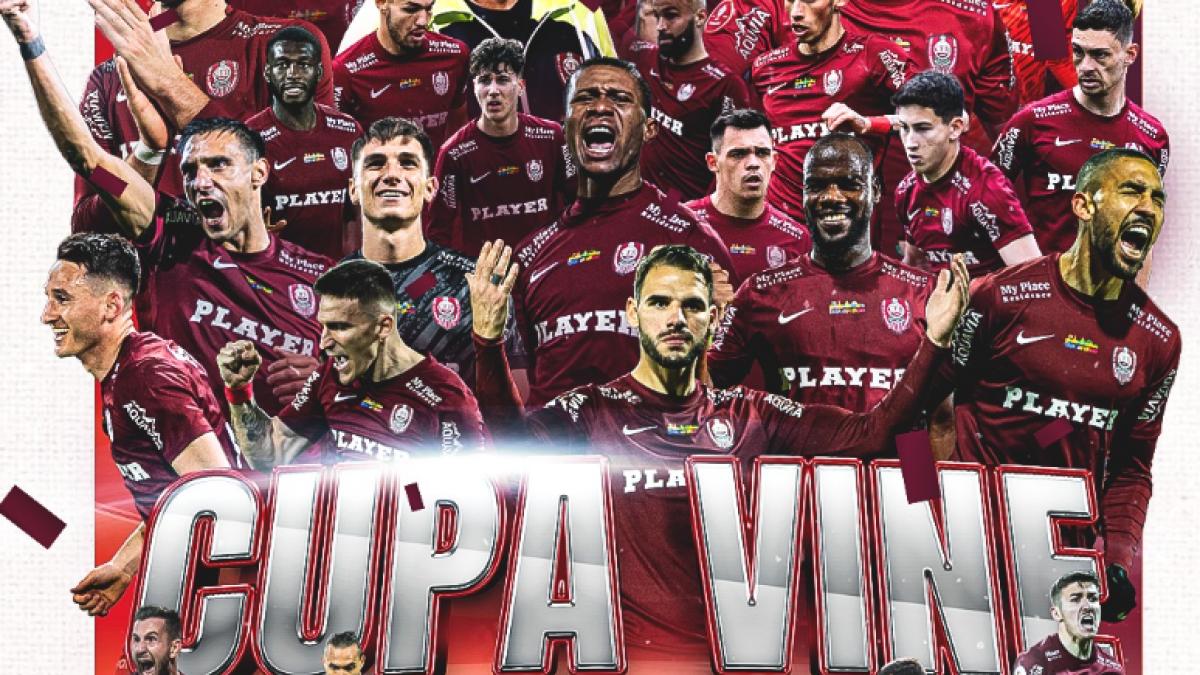 CFR Cluj a câștigat Cupa României
