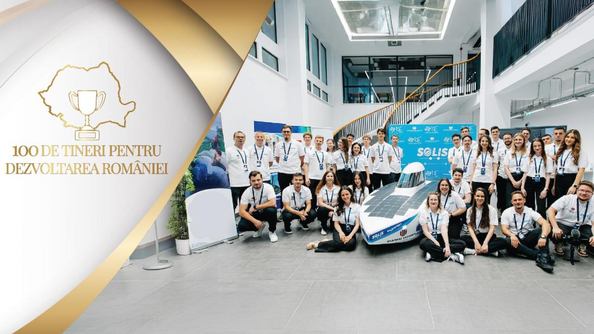 SOLIS Hyperion – Inginerie românească în cursa mondială a vehiculelor solare. Echipa UTCN Cluj, înscrisă în campania „100 de tineri pentru dezvoltarea României” 