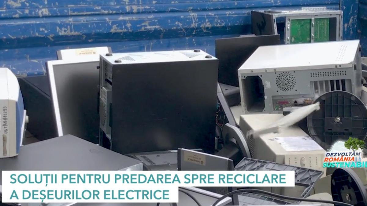 solutii pentru predarea spre reciclare a deseurilor electrice