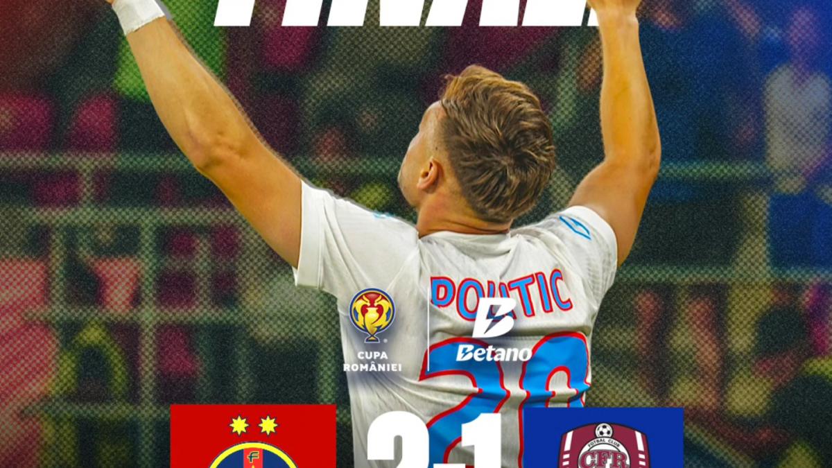 FCSB câștigă Supercupa României