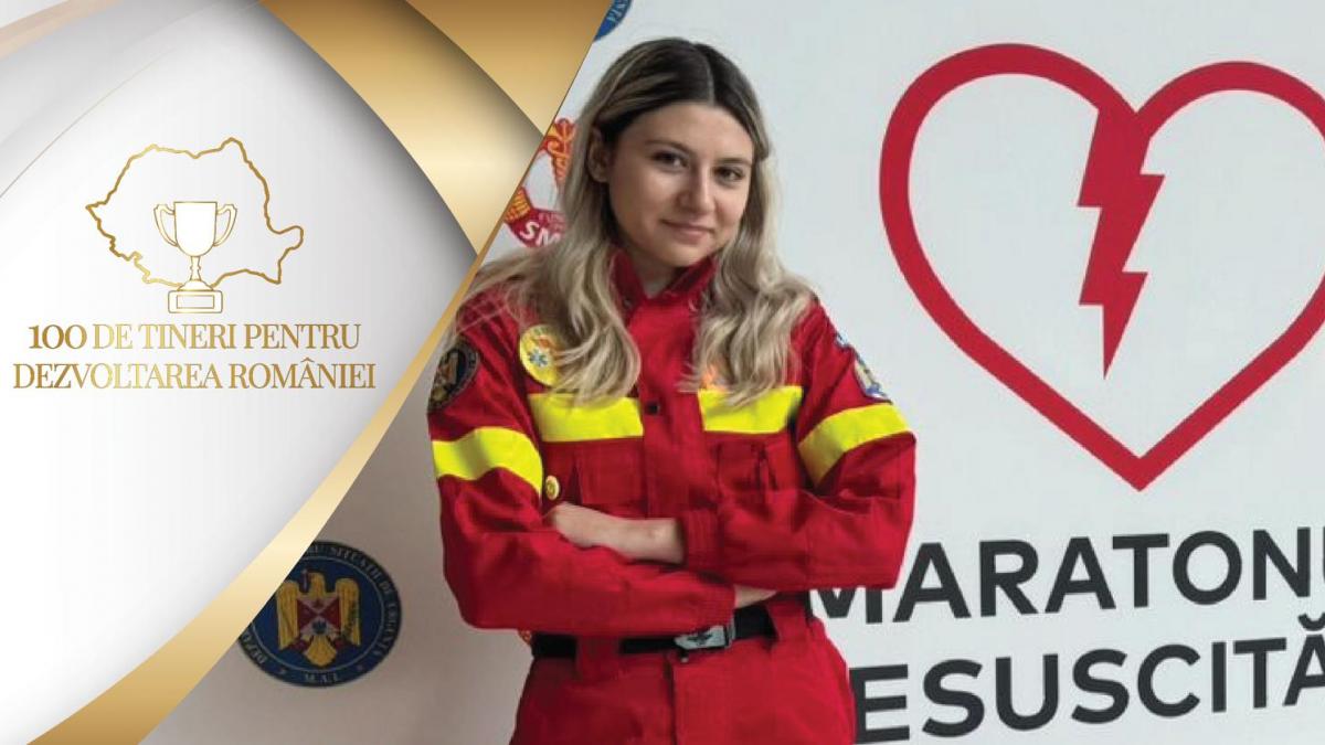 Bianca-Maria Oană, eroina din liceu care la 18 ani salvează vieți la SMURD și revoluționează medicina din România. Povestea tinerei selectate în campania „100 de tineri pentru dezvoltarea României”