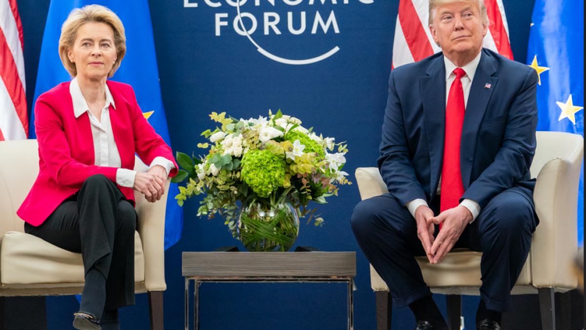 Discuții Trump - von der Leyen: Amenințarea unui război comercial între SUA și UE se profilează