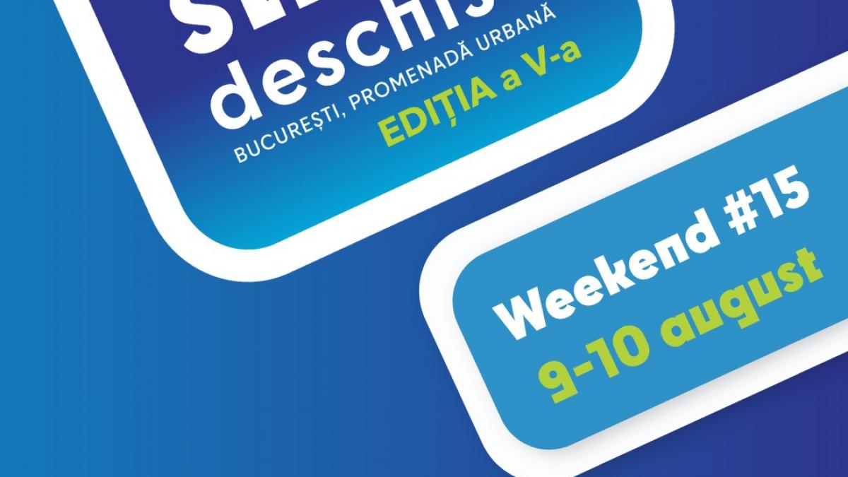 Calea Victoriei devine, din nou, locul de întâlnire al bucureștenilor în weekendul 9-10 august