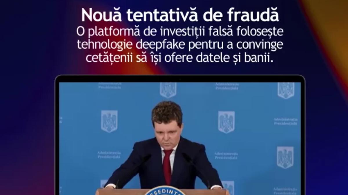 nicusor dan dnsc deepfake