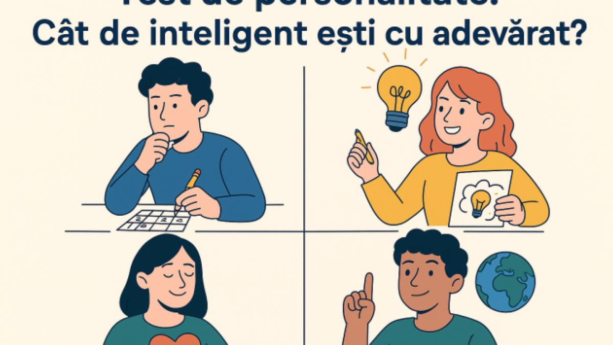 Test de personalitate: Cât de inteligent ești cu adevărat?